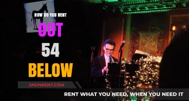 Renting Out 54 Below: A Comprehensive Guide to Venue Hire