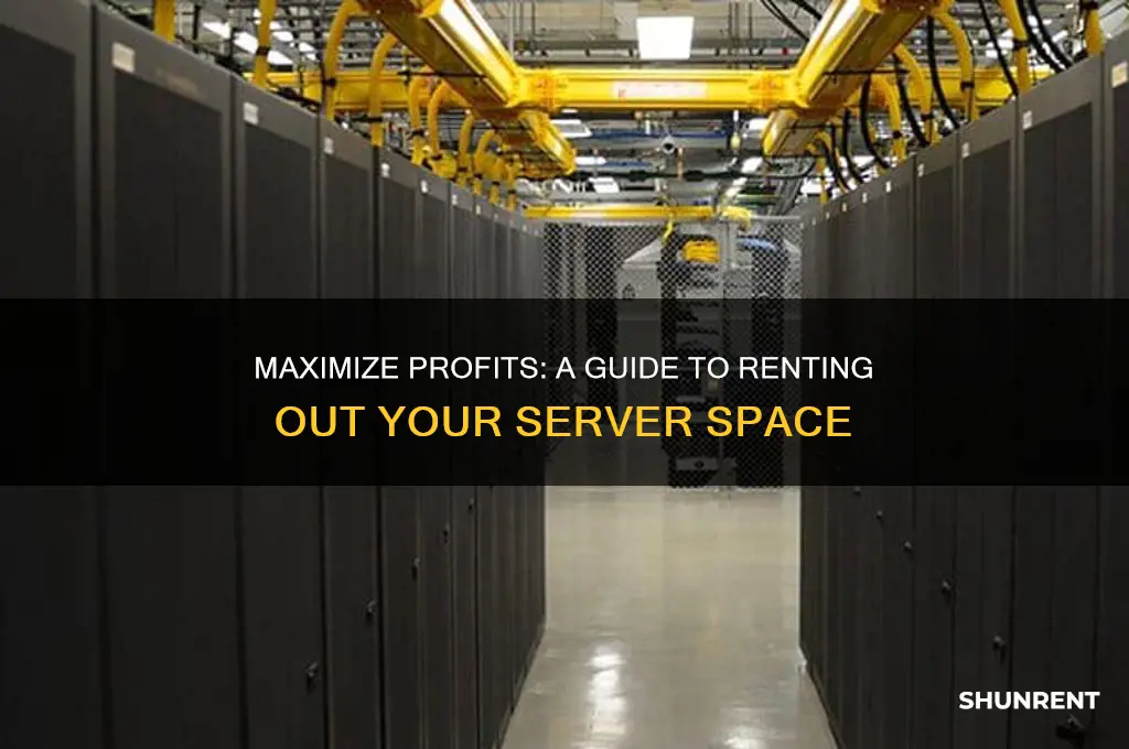 how do you rent out your server space