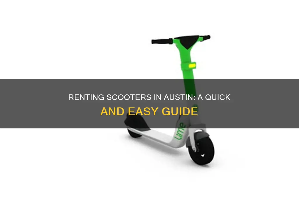 how do you rent scooters in austin