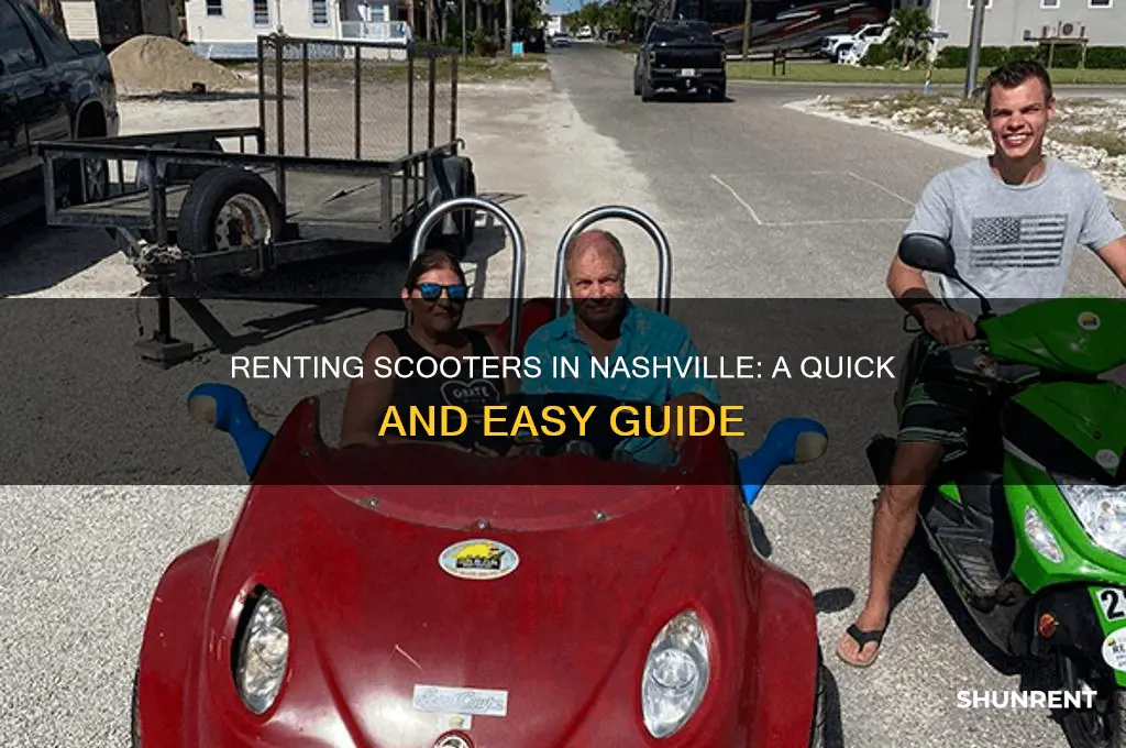 how do you rent scooters in nashville