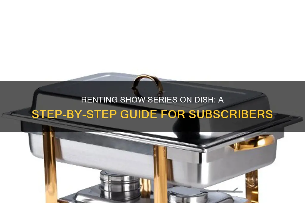 how do you rent show series on dish