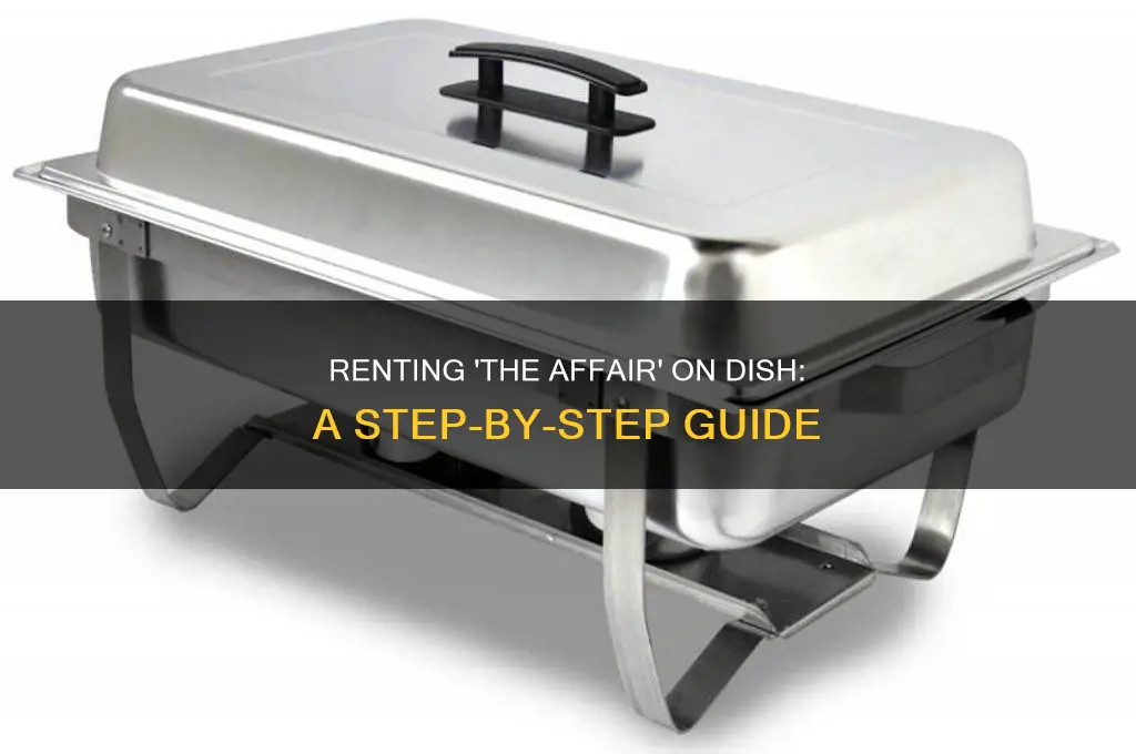 how do you rent the affair on dish