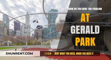 Renting Gerald Park Pavilion: A Step-by-Step Guide for Your Event