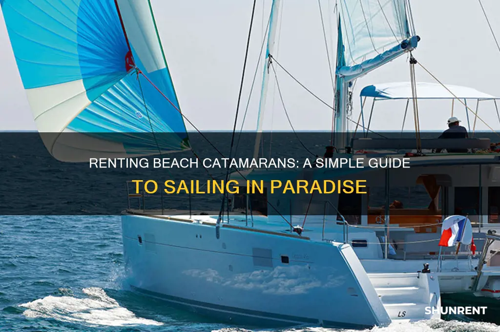 how do you rent those catamarans on the beach