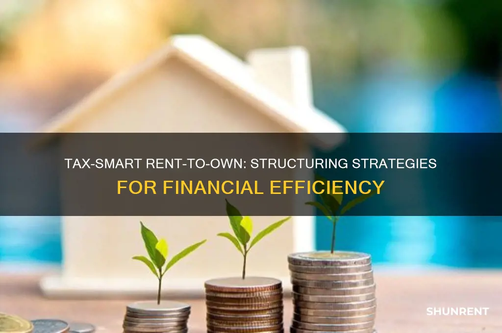 how do you structure rent to own for tax purposes
