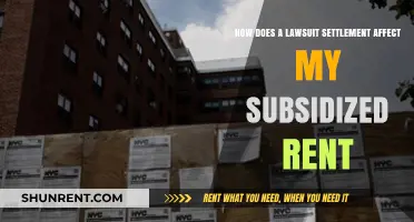 Lawsuit Settlements and Subsidized Rent: Understanding the Impact on Housing Assistance