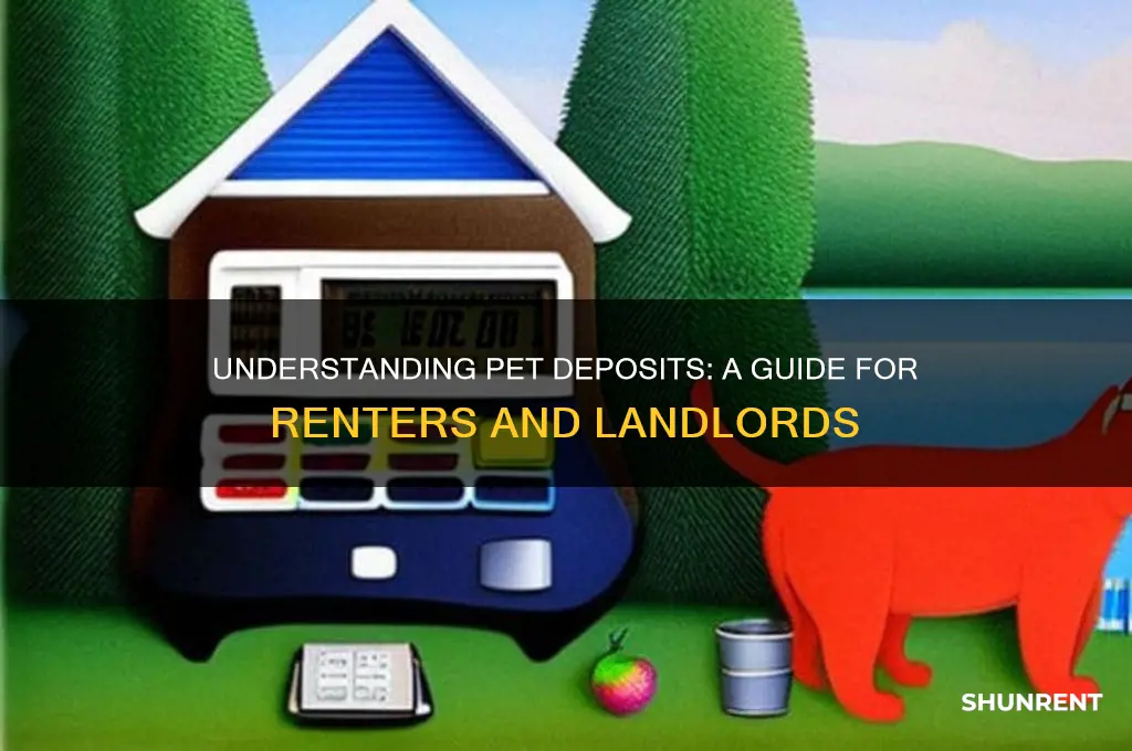 how does a pet deposit work when renting
