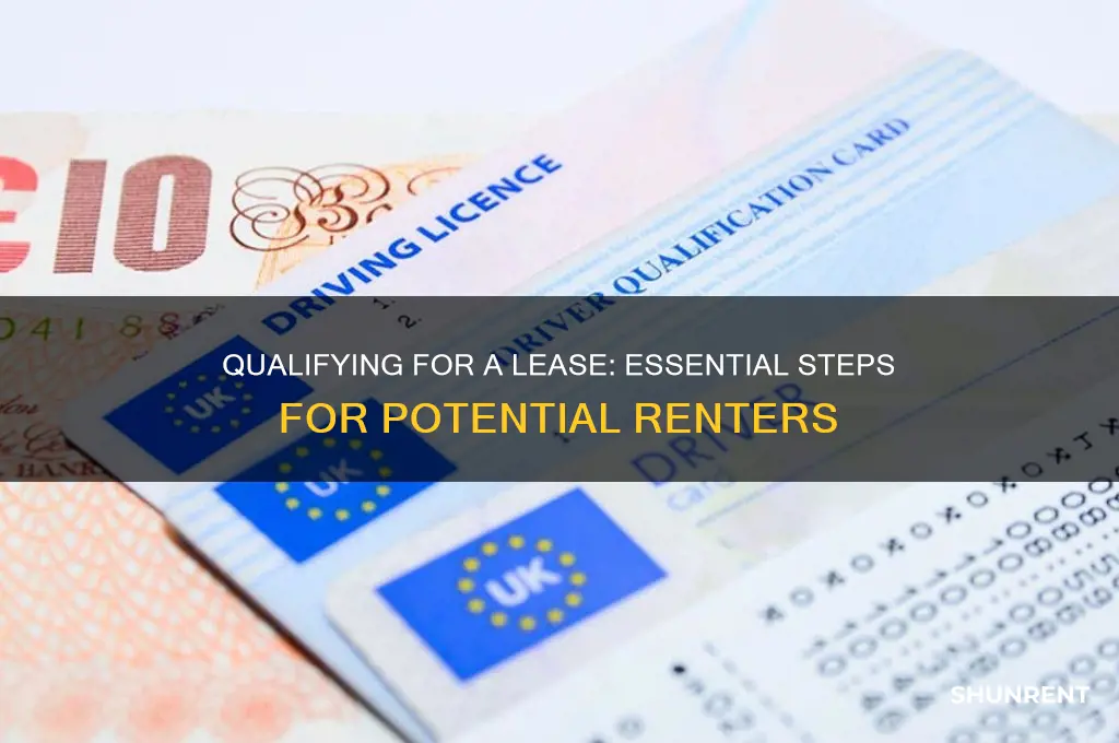 how does a potential renter qualify for a lease