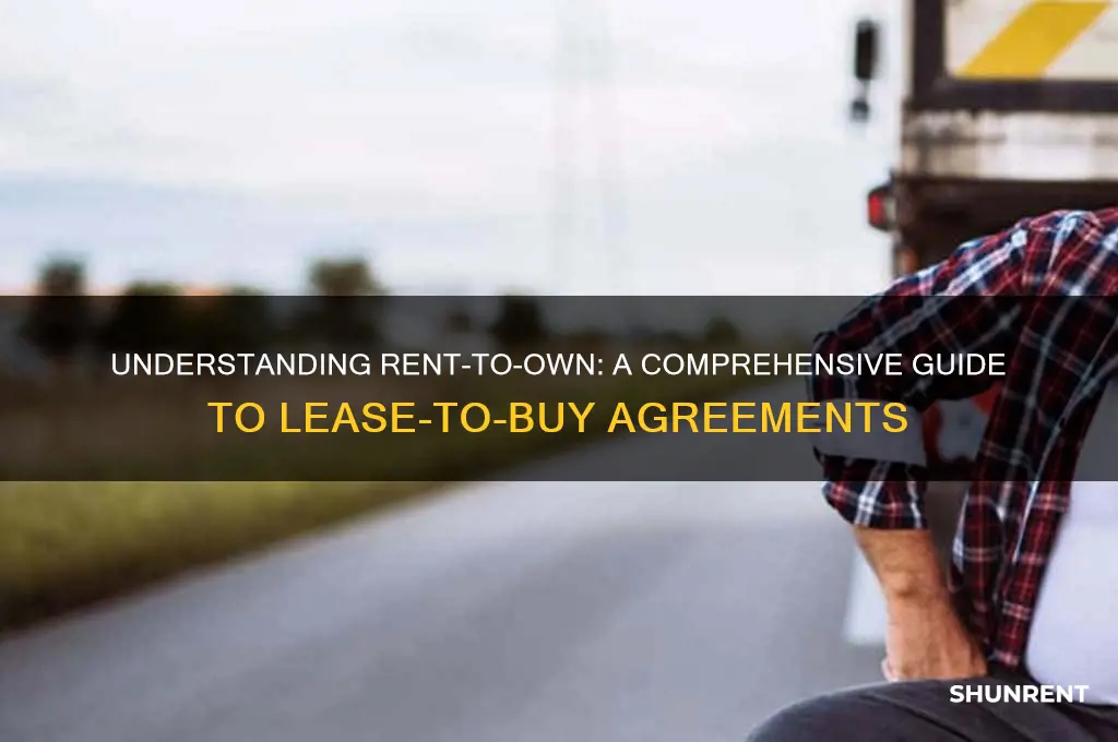how does a rent to own arrangement work