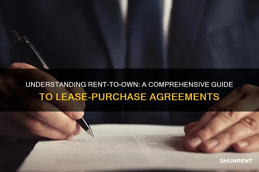 how does a rent to own deal work
