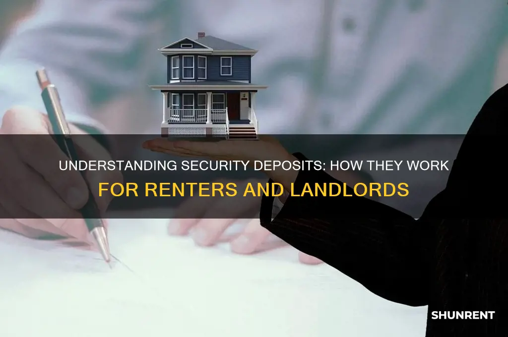 how does a security deposit work for rent