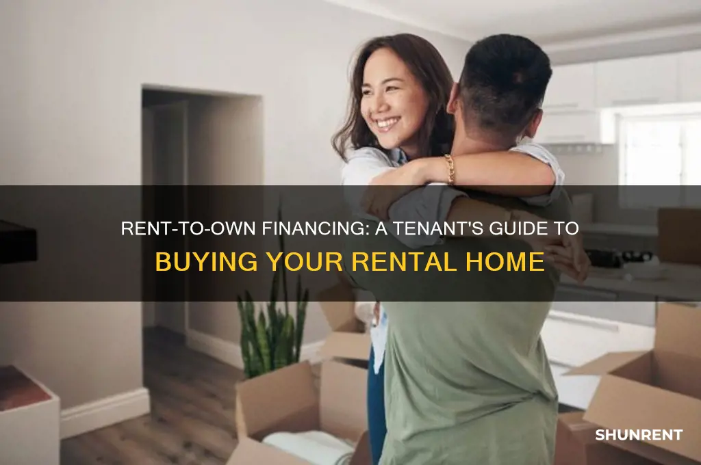how does a tenant finance a rent to own