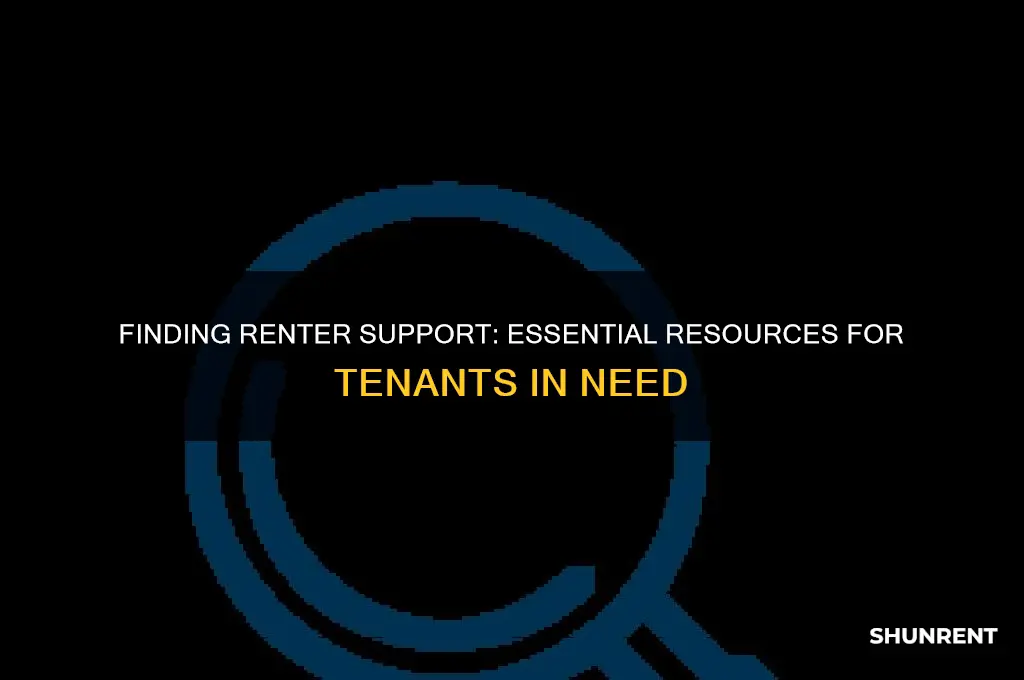 how does a tenant find help as a renter