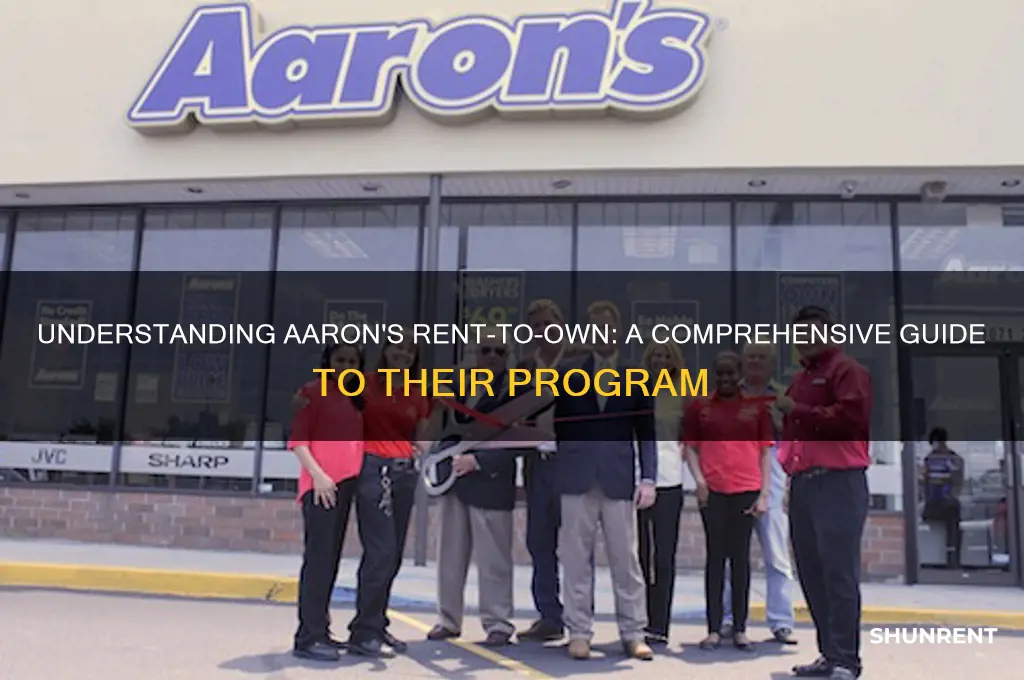 how does aarons rent to own work