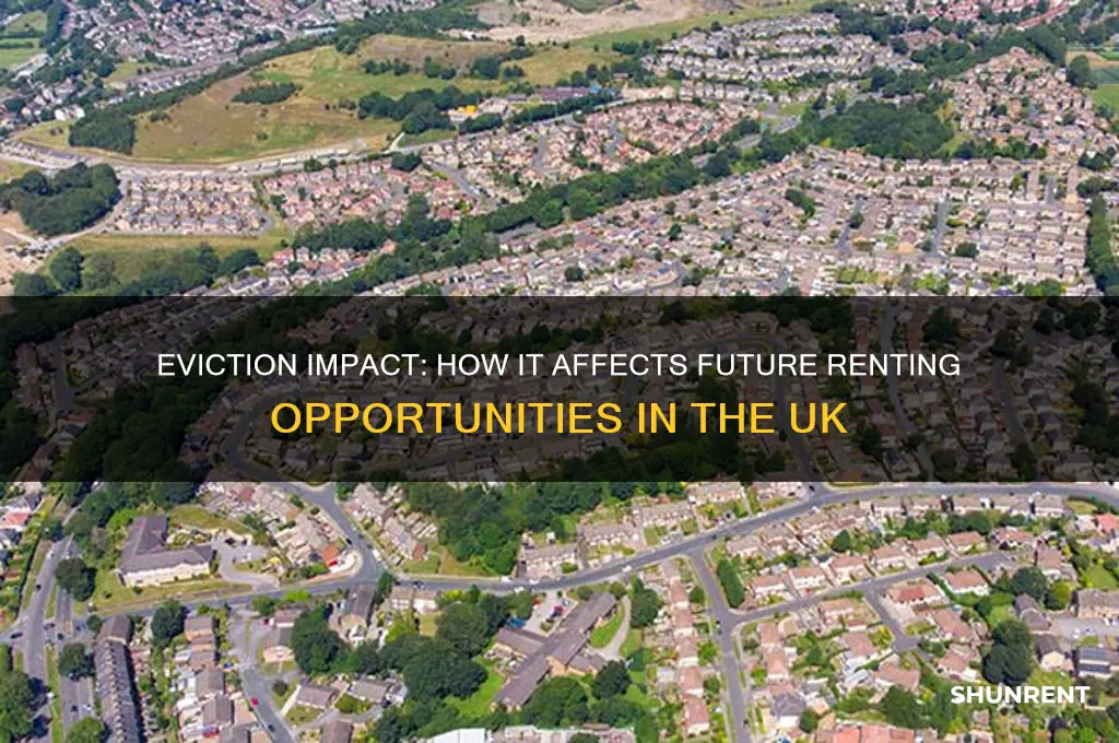 how does an eviction affect future renting uk
