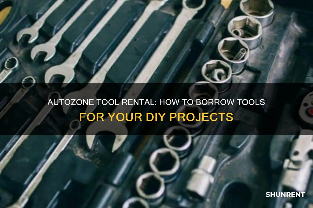 how does autozone rent a tool work
