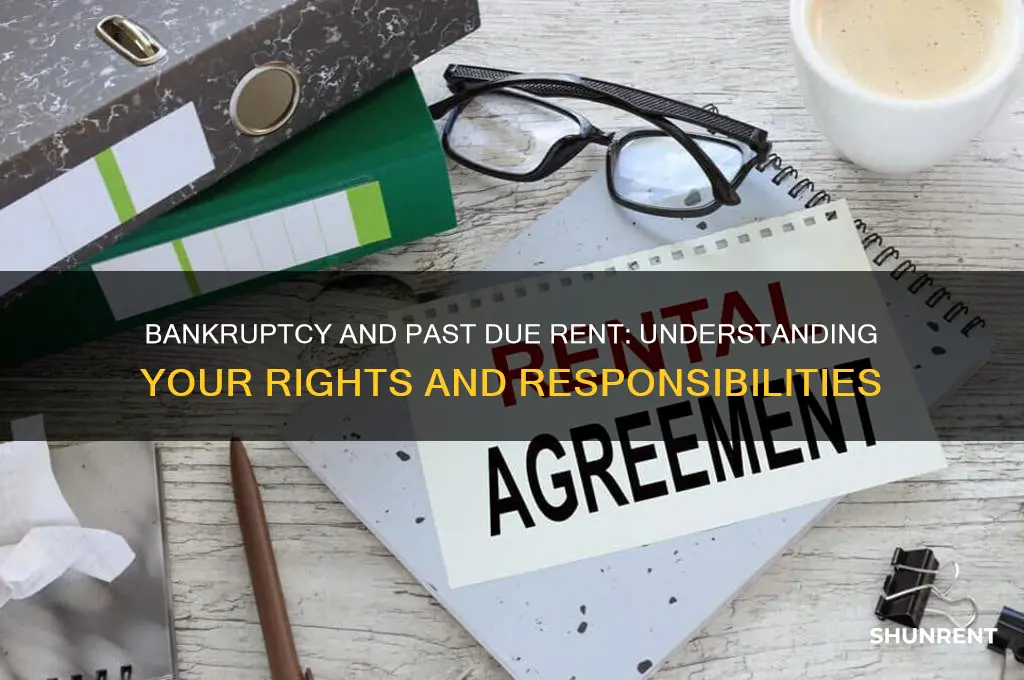 how does bankruptcy affect past due rent