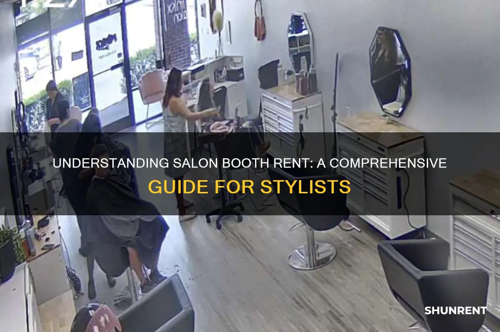 how does booth rent work in a salon