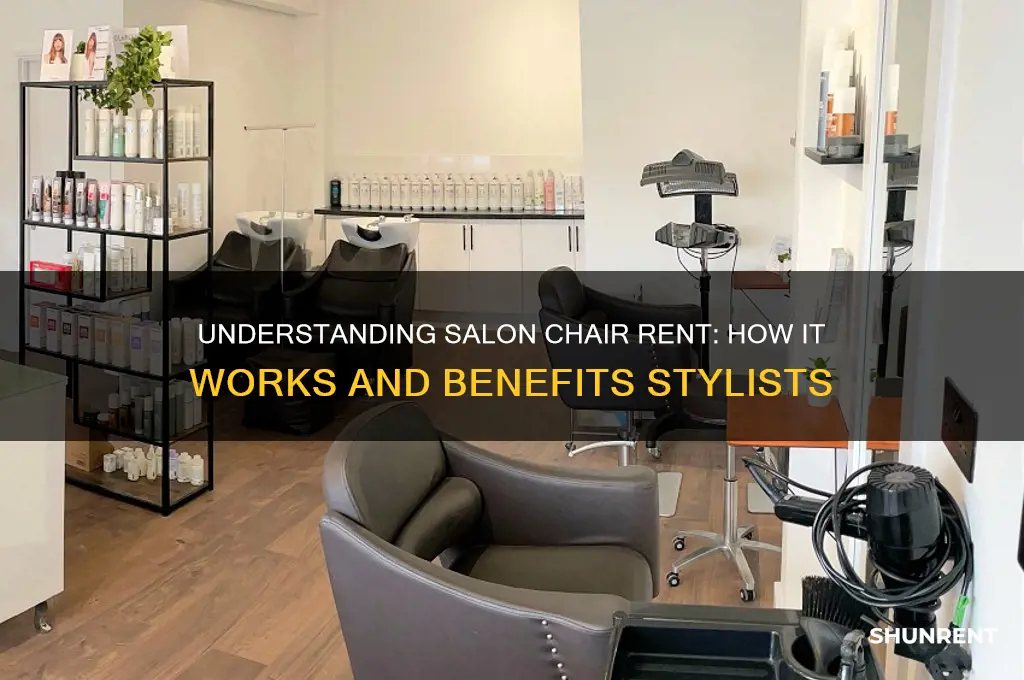 how does chair rent work in a salon