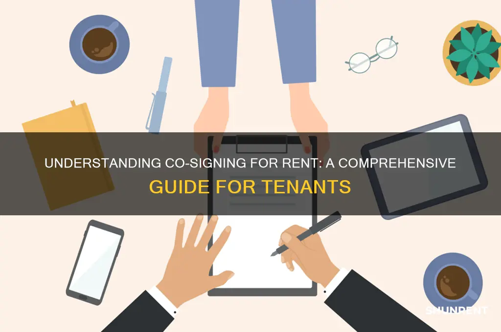 how does co signing for rent work