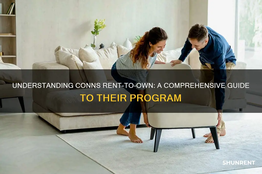 how does conns rent to own work