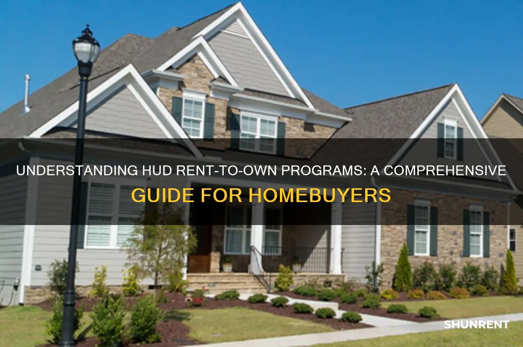 how does hud rent to own work