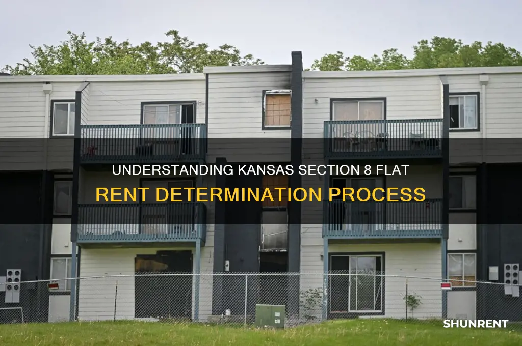 how does kansas section 8 determine flat rent