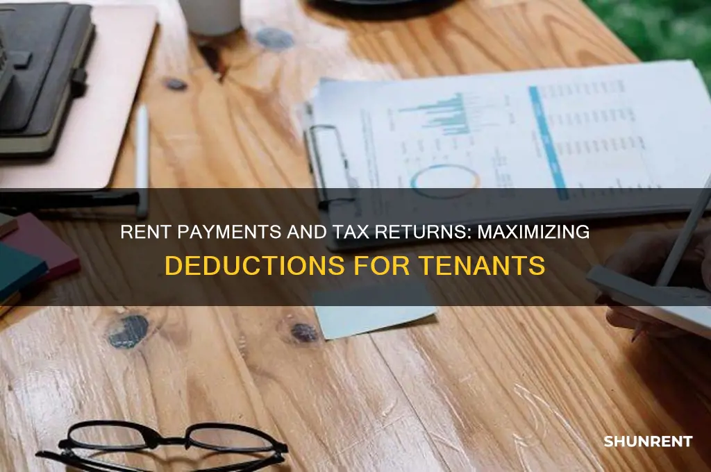 how does my rent affect my tax return
