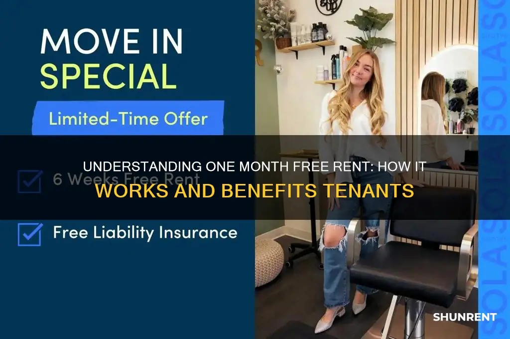 how does one month free rent work