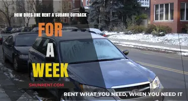 Renting a Subaru Outback: A Week-Long Adventure Guide