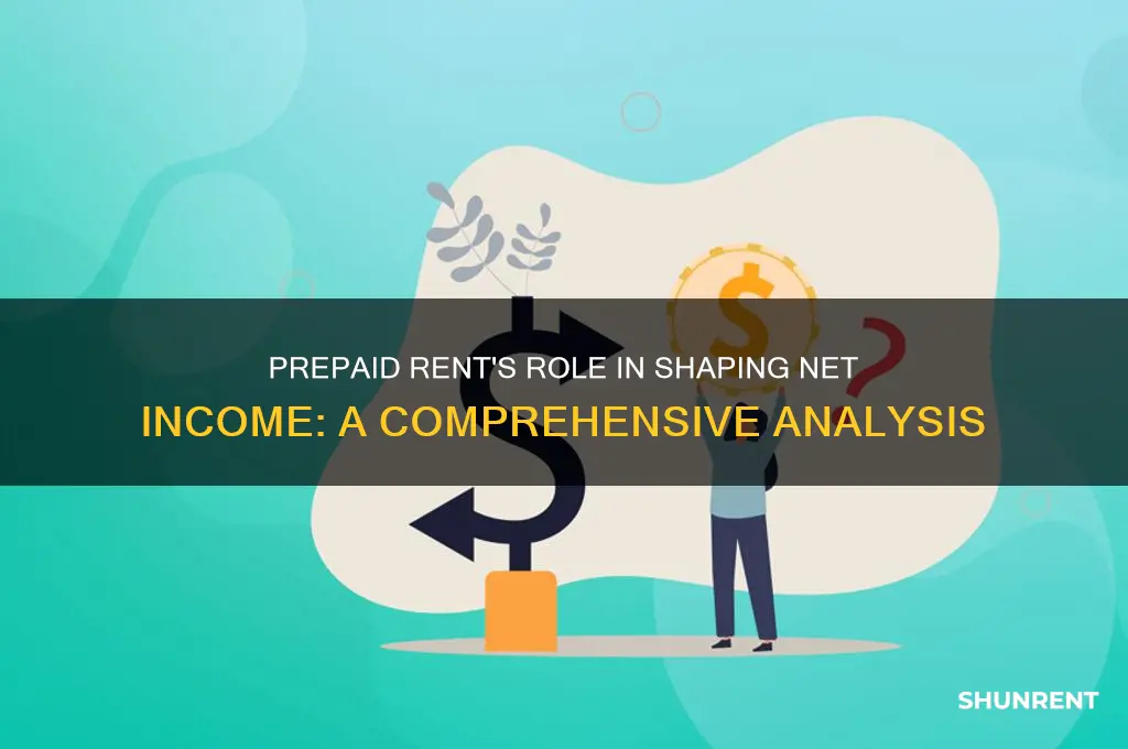 how does prepaid rent impact net income