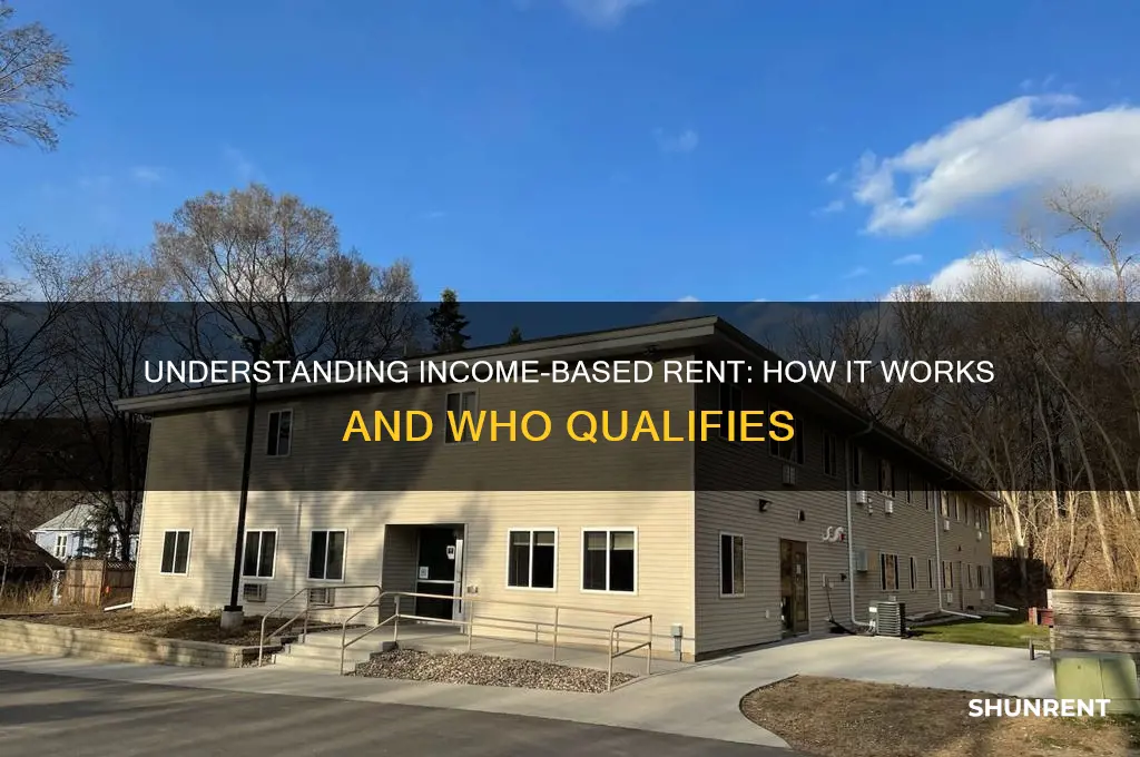 how does rent based on income work