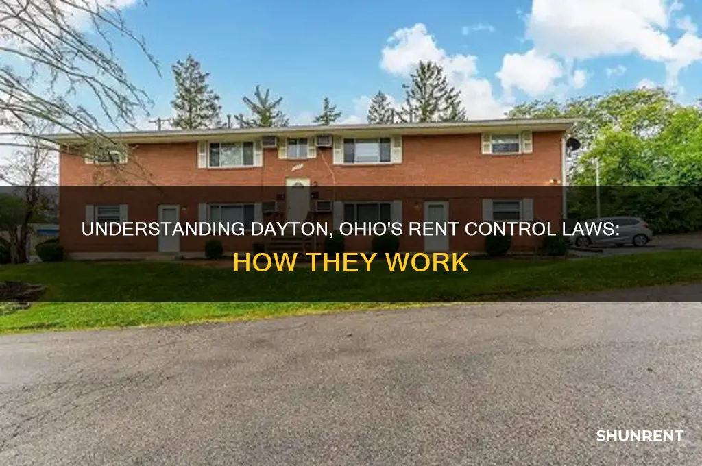 how does rent contol work in dayton ohio