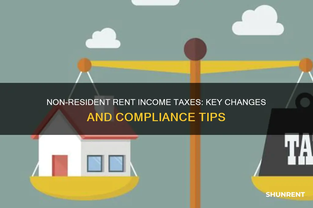 how does rent income taxes change for non resisdents