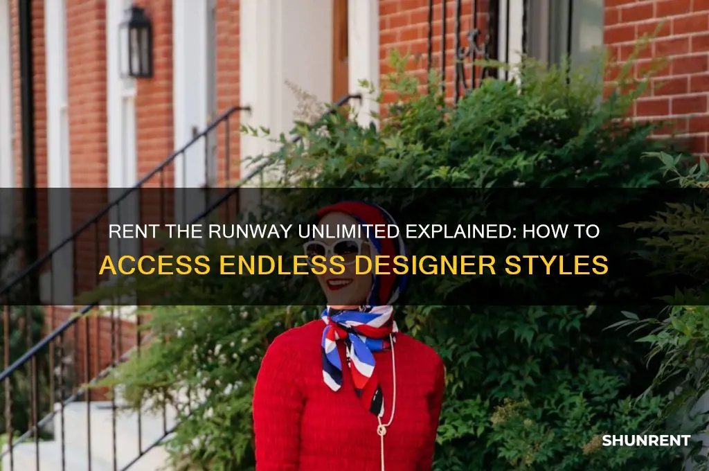 how does rent the runway unlimited work