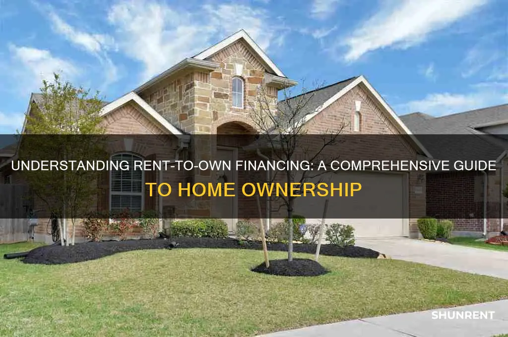 how does rent to own financing work