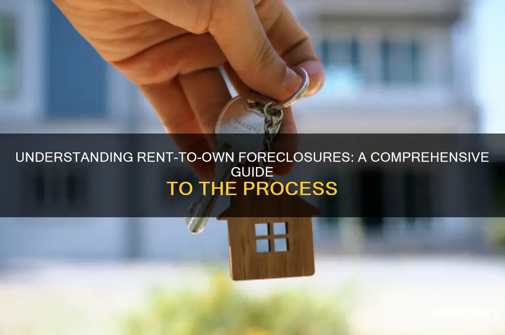 how does rent to own foreclosures work