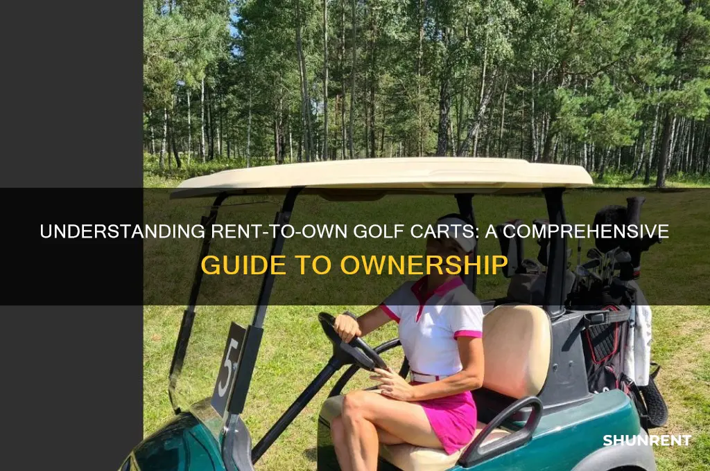 how does rent to own golf carts work