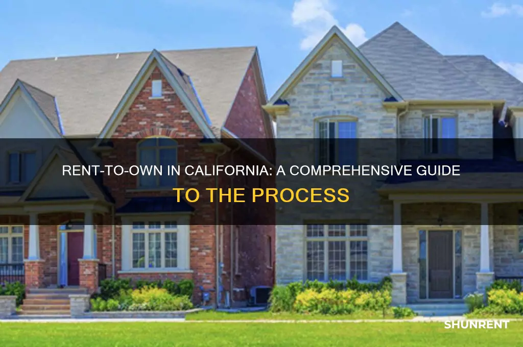 how does rent to own work in ca