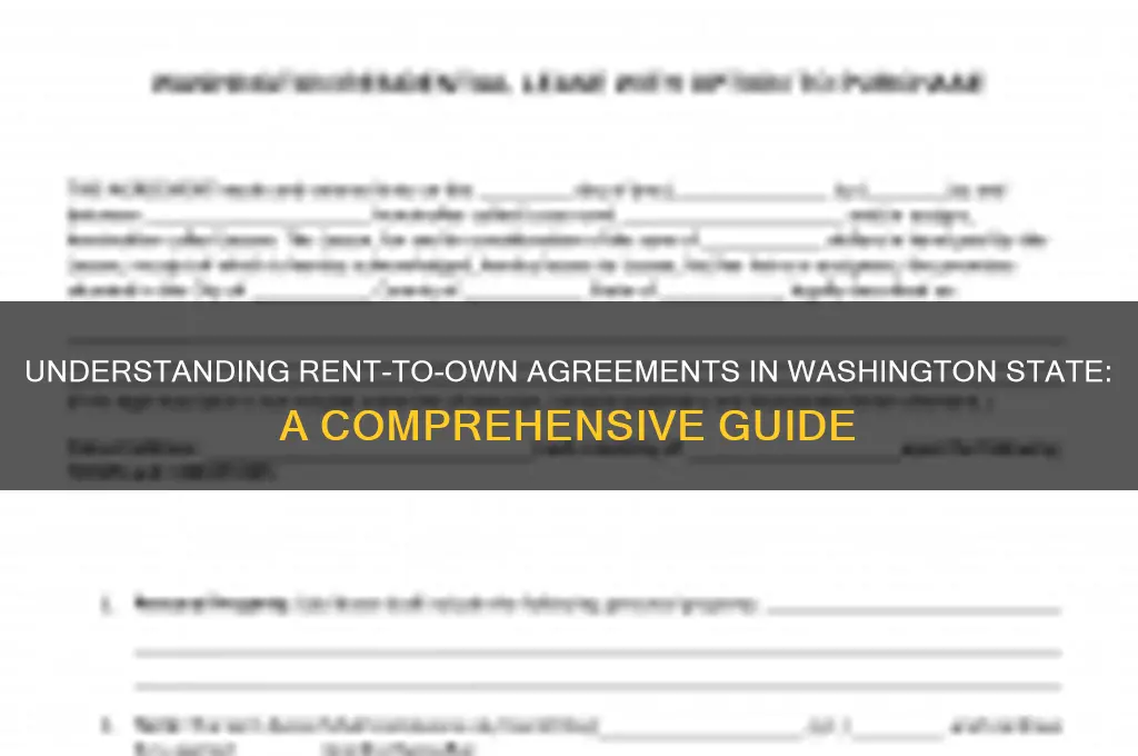 how does rent to own work in washington state