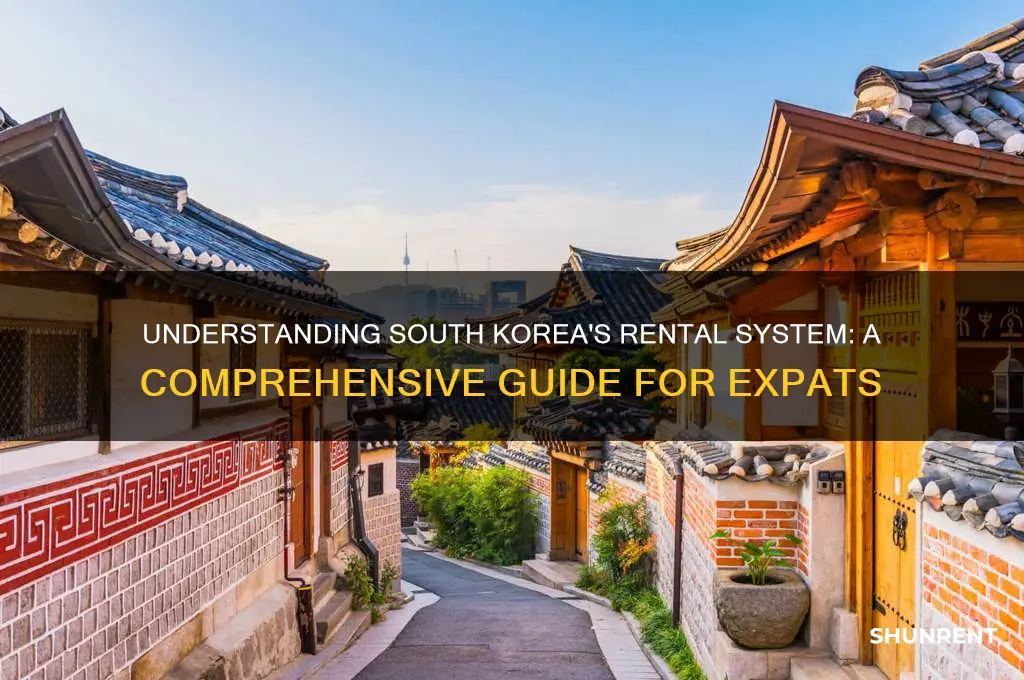 how does rent work in south korea