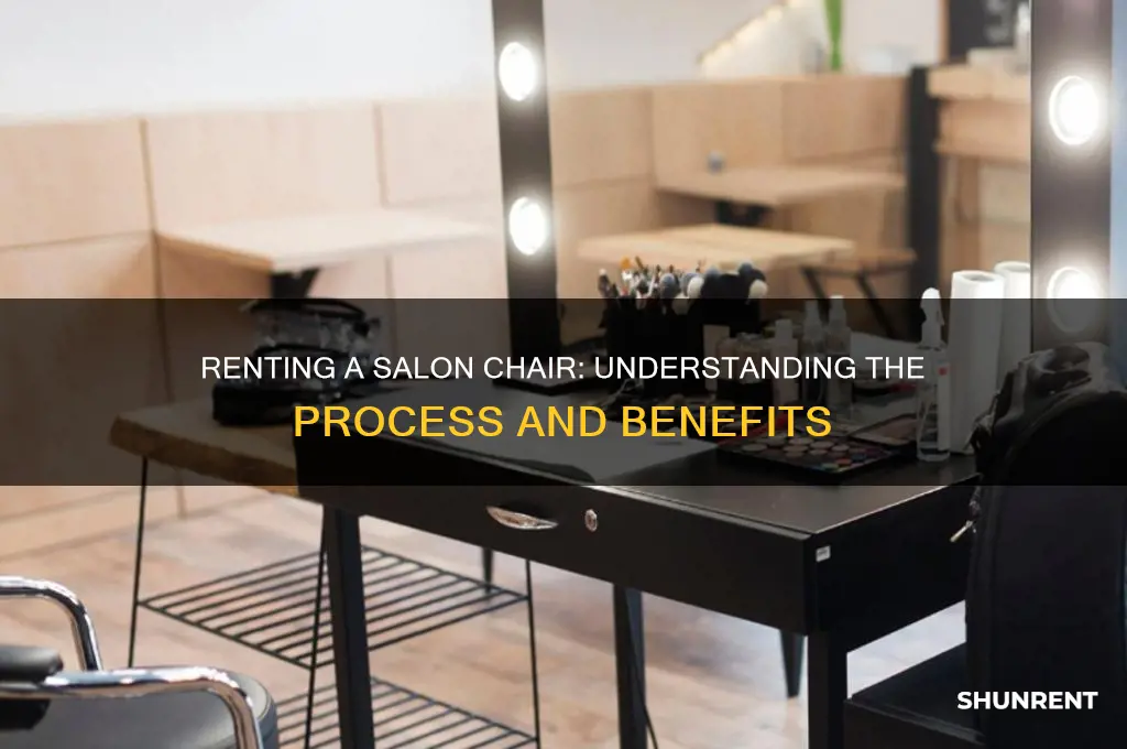 how does renting a chair in a salon work