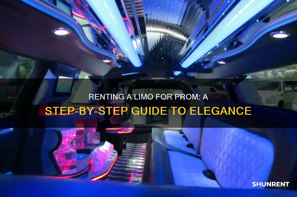 how does renting a limo for prom work