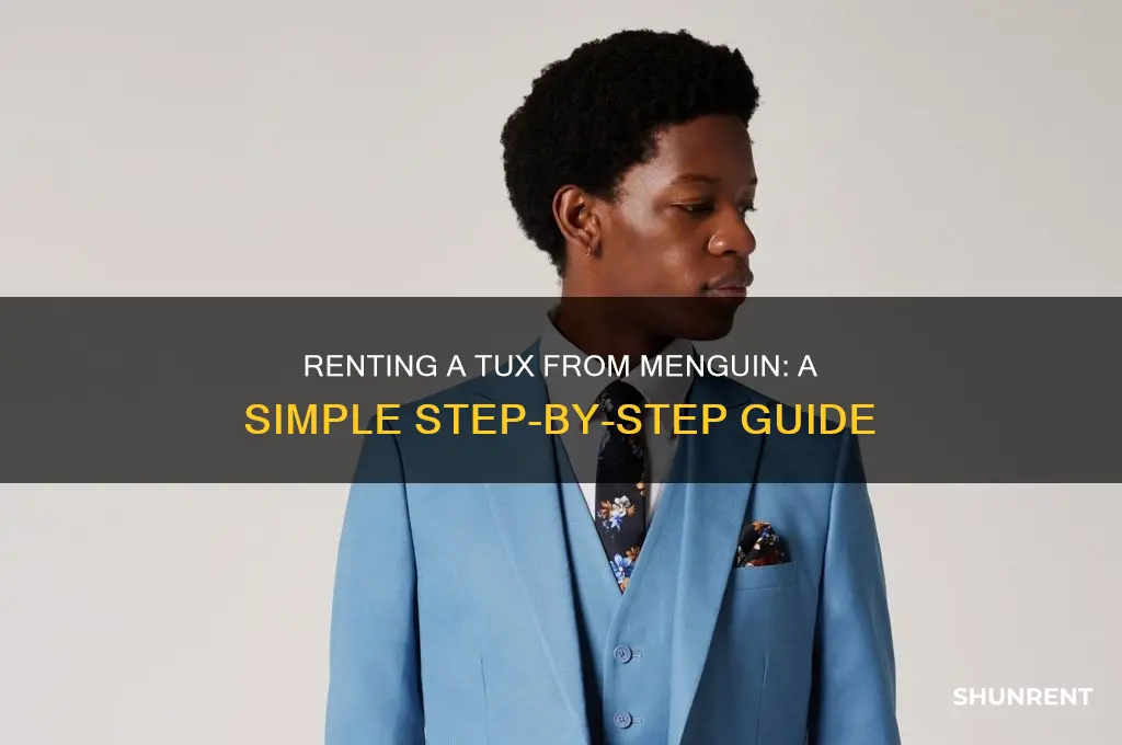 how does renting a tux from menguin work