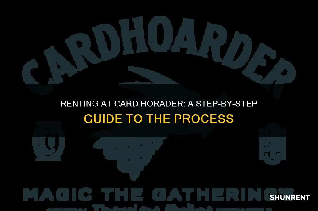 how does renting at card horader work