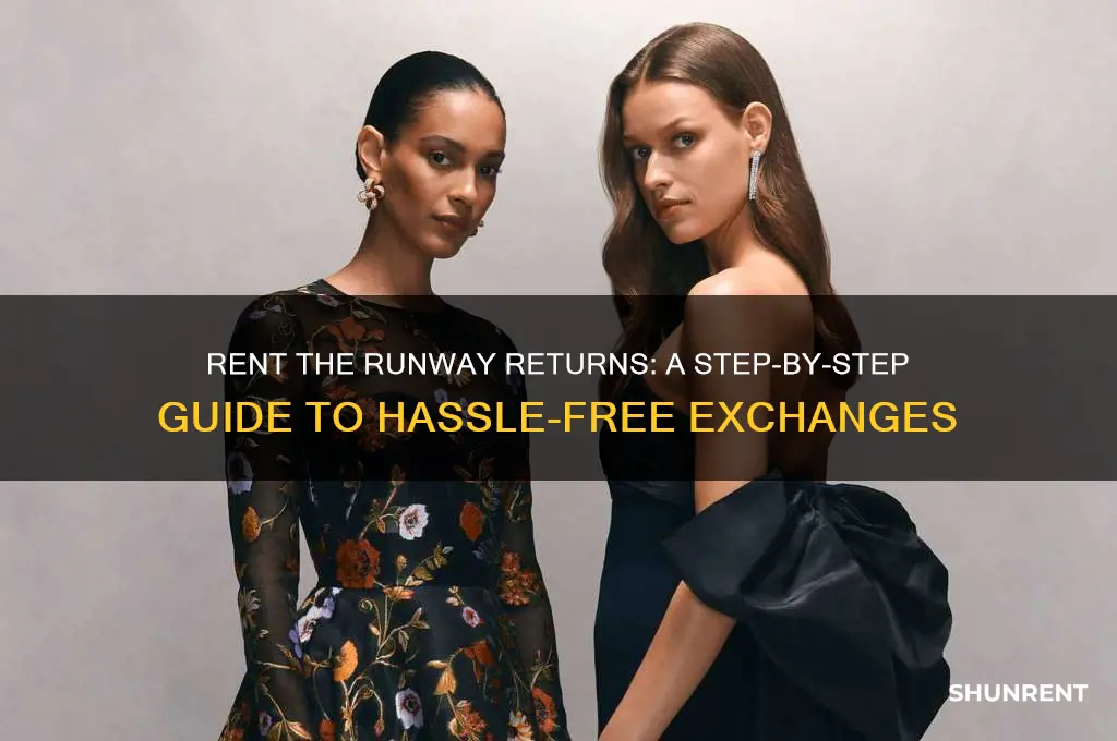 how does returns with rent the runway work