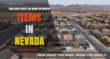 Nevada Sales Tax on Rentals: Understanding the Rules and Rates