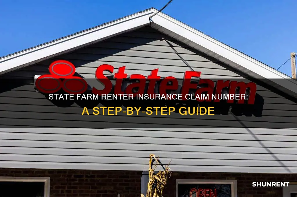 how does state farm renter insurance claim number