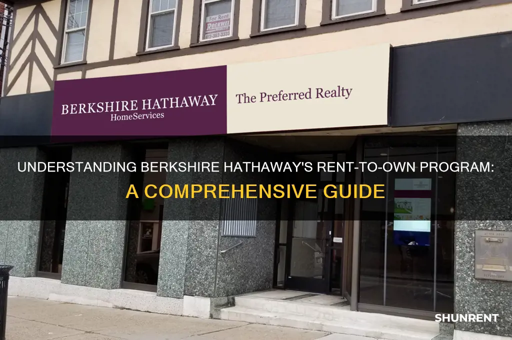 how does the berkshire hathaway rent to own program work