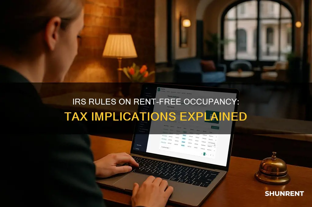 how does the irs treat rent free occupancy